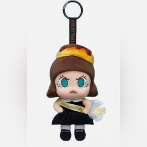 POP MART Angry Molly 20TH Anniversary Plush 💙💙 NWT